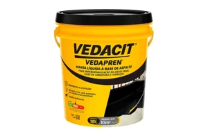 Vedacit Vedapren 18 Kg (preto)