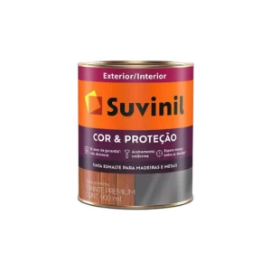 Tinta Esmalte Fosco Cor e Proteção Suvinil 900 Ml Preto