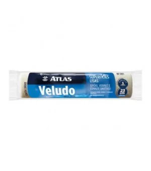 Rolo de Veludo de Lã Natural 23cm - Atlas