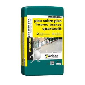 Argamassa Colante Quartzolit Piso S/piso Int.20kg Branco