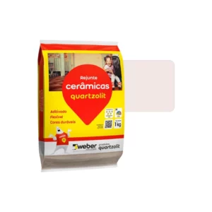 Rejunte Flex Quartzolit Palha 1kg