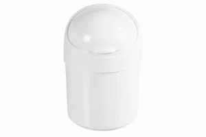 Lixeira com Tampa Basculante Branca 6l