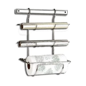 Suporte Rolo Papel Toalha/alum./filme Pvc Top Pratic
