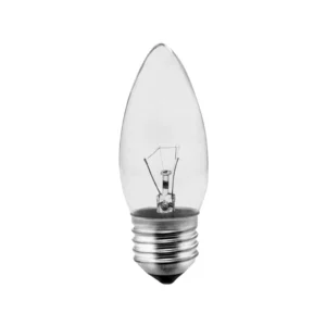 Lampada Vela Lisa Clara 25w X 127v E-27
