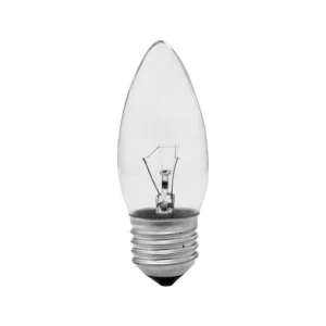 Lâmpada Vela 25w 220v E-27 Clara - Taschibra