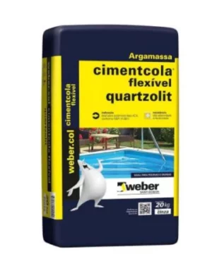 Argamassa Colante Quartzolit Aciii Int./ Ext. Flexivel 20kg