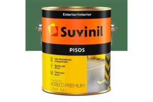 Tinta Acrílica para Piso Fosco Verde 3,6 Litros