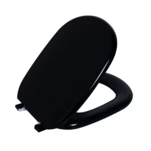 Assento Sanitário Almofadado Paris/sabatini Astra Pemium Ebony (preto)