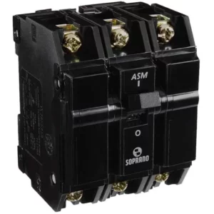 Disjuntor Nema Tripolar Asm3-b 25a - Soprano