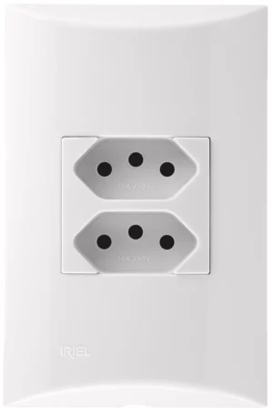 Iriel Brava 2 Tomada 2p+t 20a 3 Pinos Nbr14136