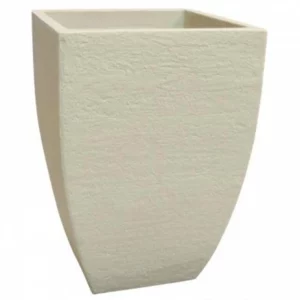 Vaso Quadrado Moderno 36cm Alt.cimento Japi