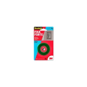 Fita Dupla Face 3m Fixa Forte Transparente 24mmx2mt