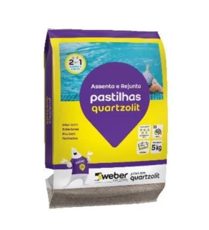 Argamassa Colante Quartzolit P/pastilha Vidro 5kg Branca