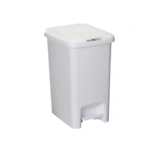 Astra Lixeira Dupla Abertura 10lts Branco