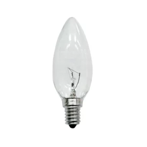 Lampada Vela Lisa Clara 25w X 127v E-14