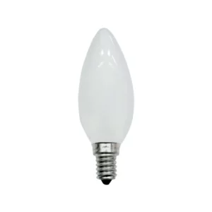 Lamp Inc Vela Lisa Leitosa 40w 127v E14