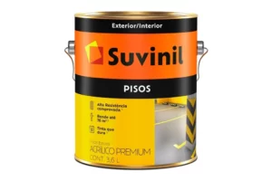 Tinta Acrílica para Piso Fosco Branco 3,6 Litros