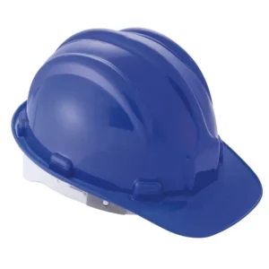 Capacete Aba Frontal Polietileno Azul Worker