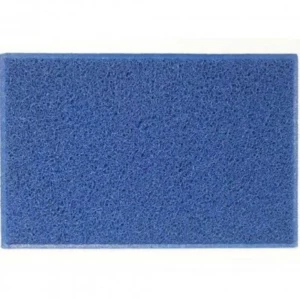 Tapete Kapazi Vinil 60x90 Silver Azul Royal  10mm