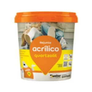 Rejunte Quartzolit Acrilico Preto Grafite 1kg