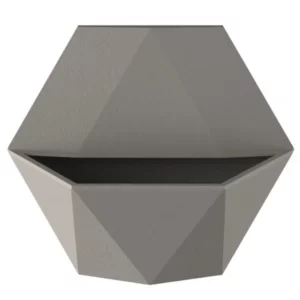 Vaso  Parede Favo 35 Cimento Astra
