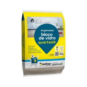 Argamassa Colante Quartzolit Bloco de Vidro 5kg
