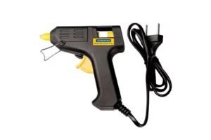 Pistola Elétrica para Cola Quente 12w Bivolt Preta e Amarela