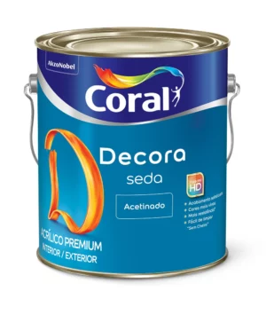 Coral Decora Seda Acrilico Prem. Acet. 3,6lts Branco