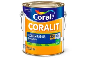 Tinta Esmalte Sintético Coralit Total Balance Acetinado 3,6l - Branco