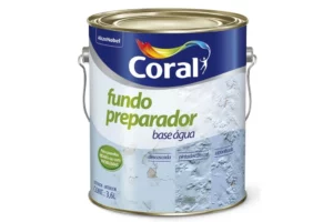 Coral Fundo Preparador Base Agua 3.6lts Incolor