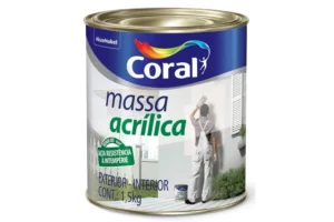 Coral Massa Acrilica 900ml 1,5kg