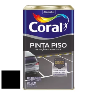 Coral Tinta Piso Preto  18lts