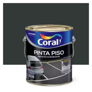 Coral Tinta Piso Preto 3.6lts