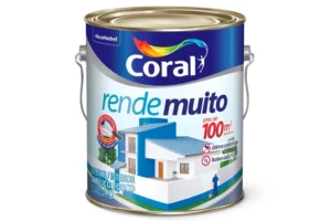 Tinta Acrilica Concentrada Coral Rende Muito 3,6l - Branco
