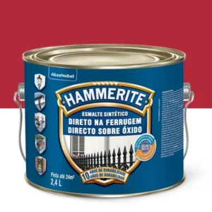 Hammerite Esmalte Sint. 2.4lts Vermelho