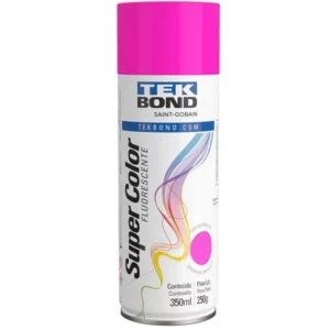 Tinta Spray Luminosa Tekbond Rosa 350ml