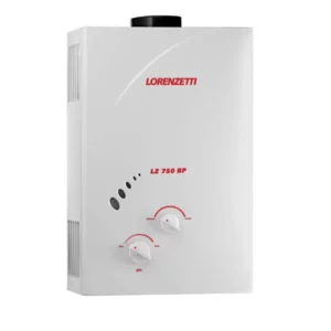 Aquecedor Lorenzetti  7,5 L Mecanico Lz750bp Branco Glp
