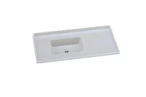 Ajr Pia Sintetica Std Gran. 100 X 53 Cm Branco Gelo