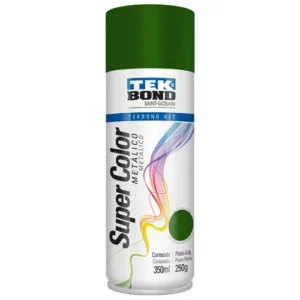 Tinta Spray Metalico Tekbond Verde 350ml