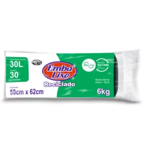 Saco P/lixo 30l Pr Rolo 30 Pcs Embalixo