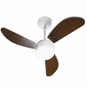 Ventilador Teto New Ligth Led 3 Pas Mogno 220v