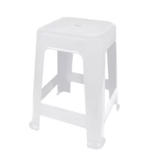 Banqueta Plastica Mor Branca