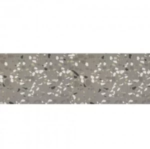 Tapete Terrazo Cinza 43cm X 1ml
