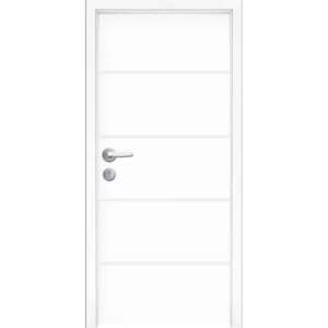 Porta Branco Uv Pss02 S-oca 0,80 X 2,10 Frisada