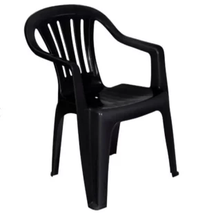 Mor Poltrona Plastica Preta