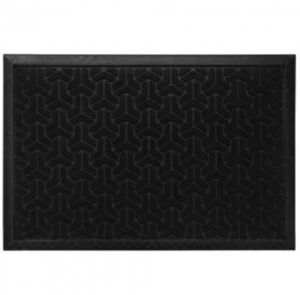 Tapete Kapazi Waterkap Residencial 40cm X 60cm Preto