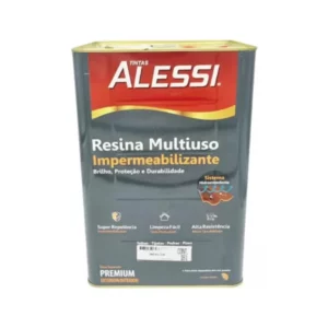 Alessi Resina Multiuso Incolor 18l Base Solvente