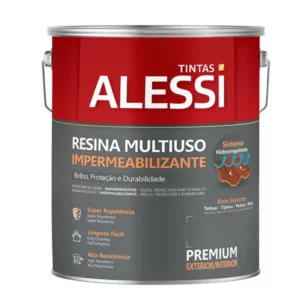 Alessi Resina Multiuso Incolor 3,6l Base Solvente
