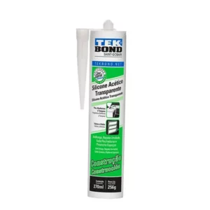 Cola Silicone 256g Tekbond Construcao Transparente