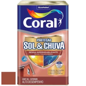 Coral Resina Imp.prot. Sol e Chuva 18l Ceramic Onix